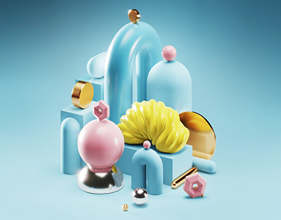 Animated 3D Compositions