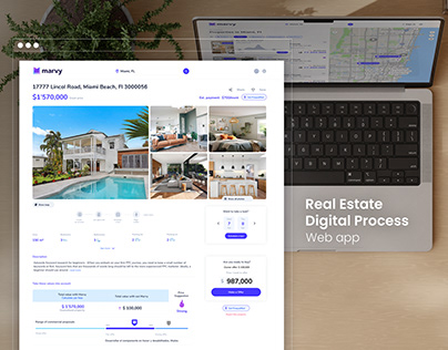 Digital experience of buying real estate