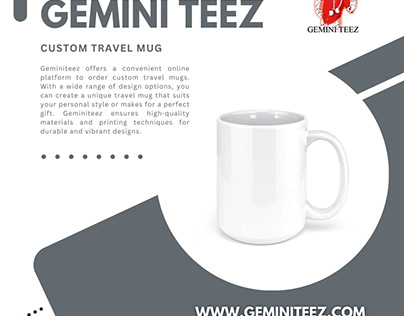 Geminiteez - Custom Travel Mug