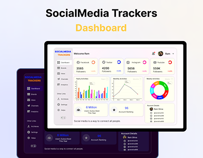 SocialMedia Trackers Dashboard