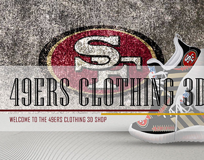 49ers Clothing 3d