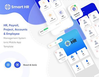 SmartHR - HR, Payroll Management Mobile Template
