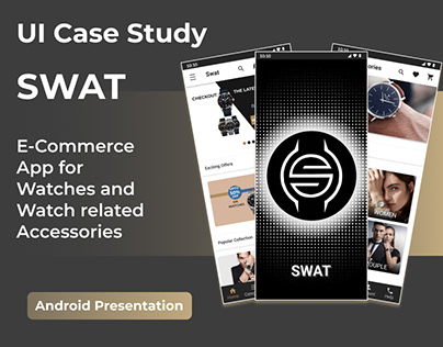 UI design case study - SWAT App (Android)