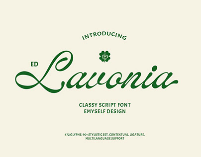 ED Lavonia - Classy Script