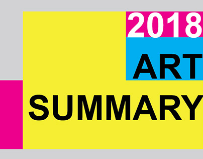 Benjamin Ratterman: Art Summary 2018