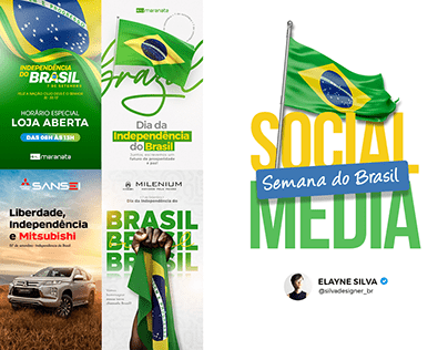 Social Media - Semana do Brasil