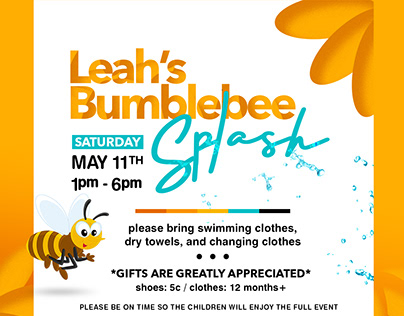 Leah's Bumblebee Splash