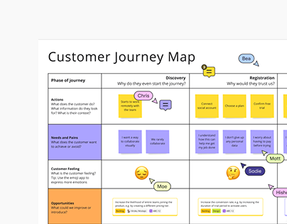 Customer Journey Map - Variations