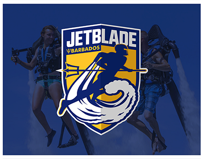 Jet Blade Barbados Logo Design