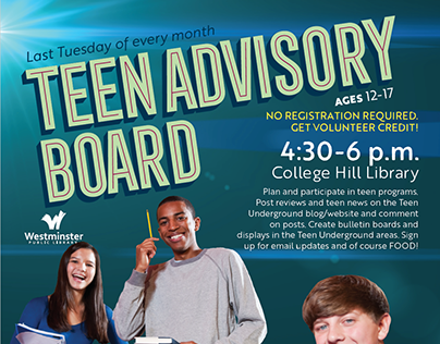 Teen Advisory Board Flyer