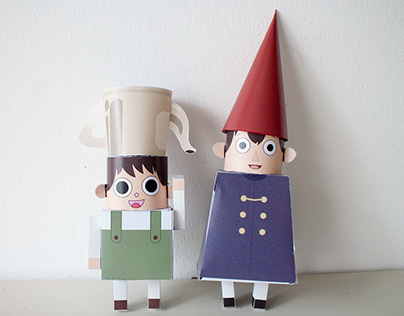 PAPER CRAFT - Over The Garden Wall
