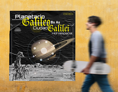 Afiche Publicitario Planetario