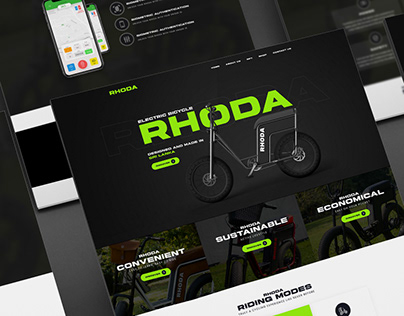 RHODA Landing Page Design & Development 2023