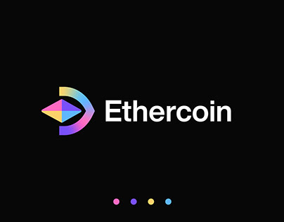Ethercoin - Crypto Logo, Tech Logo, Brand Identity