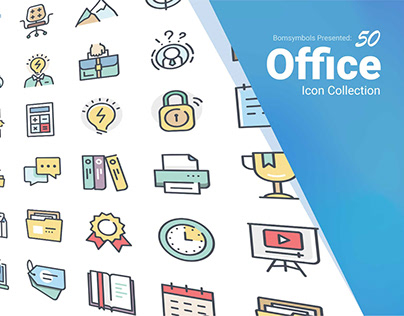 50 Office icon collection