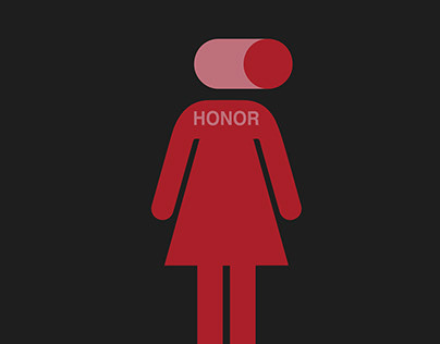Social Justice digital poster (Honor Killing)