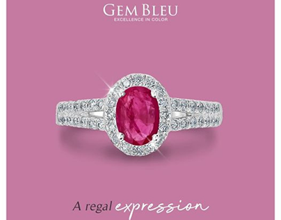 Ruby Engagement Rings for Women Online - Gem Bleu