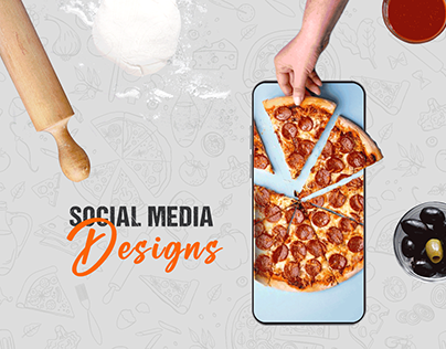Pizza Bike | Social Media Designs