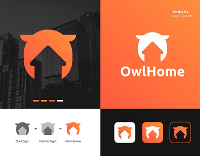 OwlHome | Real Estate, Home, Tech, Modern Logo Design
