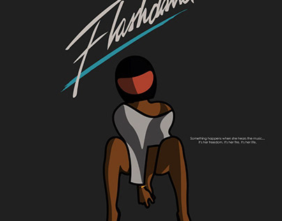 Flashdance Distopic Movie Poster