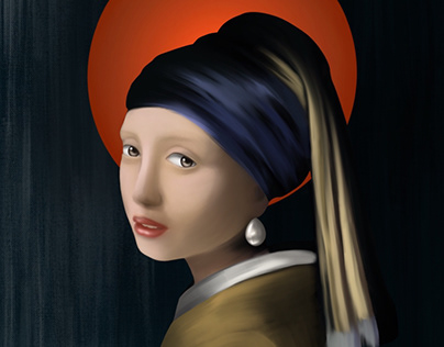 A girl with a pearl earring