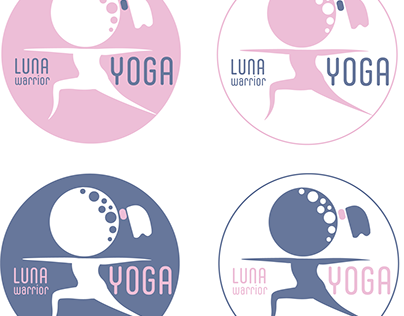 Project thumbnail - Logo for Luna Warrior Yoga