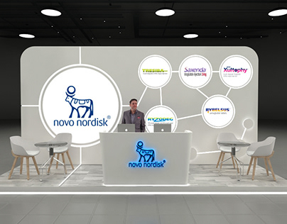 DDA conference booth - Novonordisk