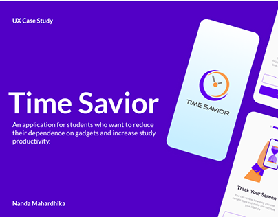 UI/UX Case Study - Time Savior