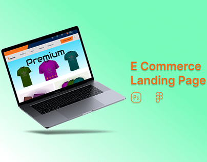 E Commerce - Landing Page