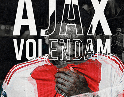 Ajax Volendam matchday poster