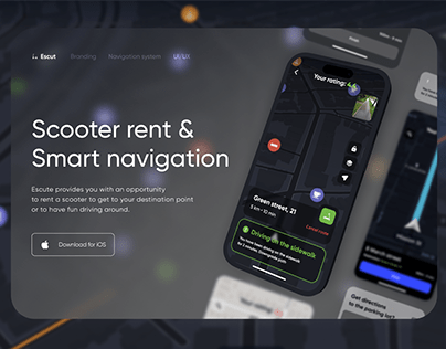 Escut – SDK design for scooter rental app