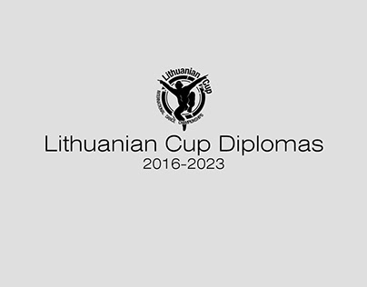 Lithuanian Cup diplomas 2016-2023