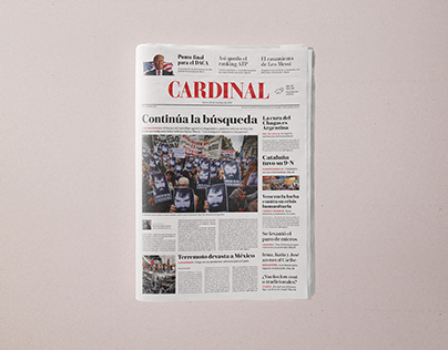 Periódico Cardinal / Prototipo