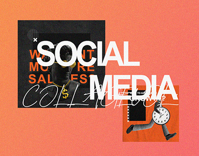Collage social media designs