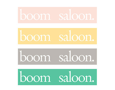 Branding boom saloon: colour