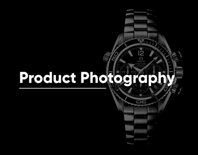 Product Photography - Omega Watch - Light Painting
