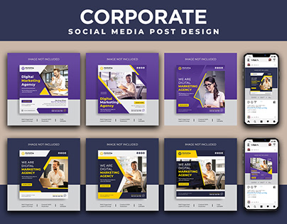 Digital marketing social media post & web banner