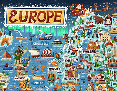 Project thumbnail - Map of Europe