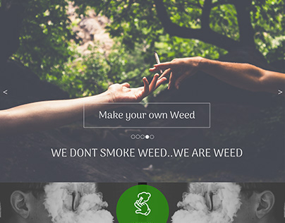 weed webpage