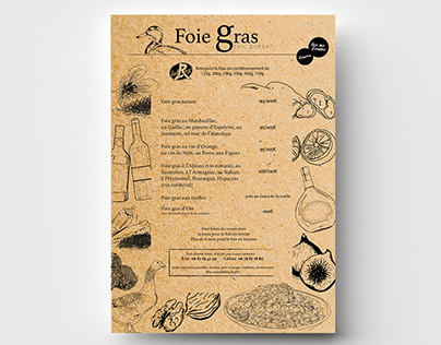 Flyer foie gras