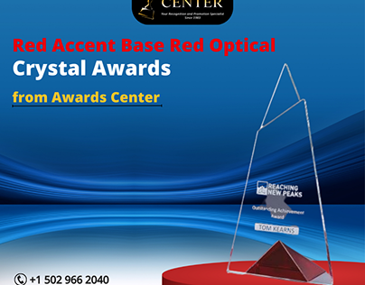 Red Optical Crystal Awards