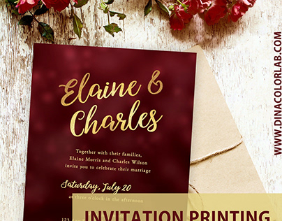 Invitation Card Printing