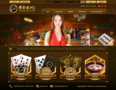 Golden Asia Website