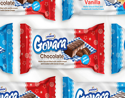 Chocolate Milk Biscuit packaging Design