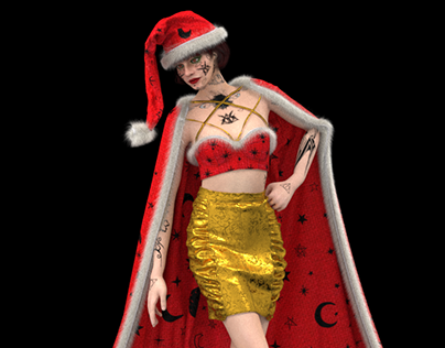Christmas elf costume design and avatar upgrade