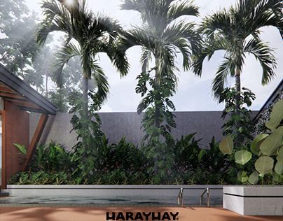 Project thumbnail - Outdoor Pool and Landscape in Tropical Home Design