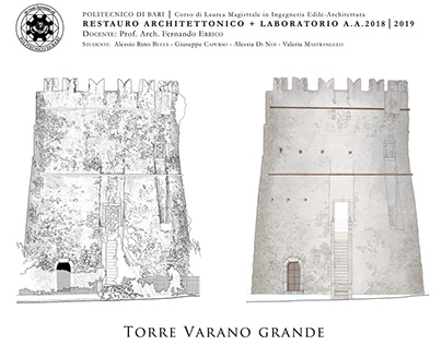 2019_RESTAURO ARCHITETTONICO | TORRE VARANO GRANDE