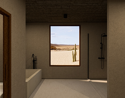 Desert Bathroom