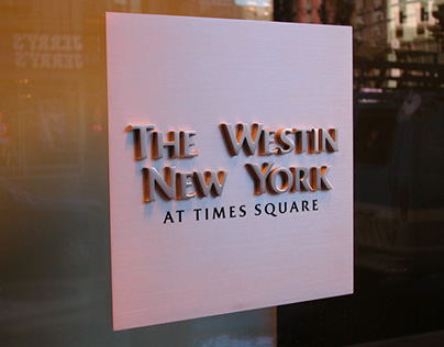 Westin at Time Square Signage