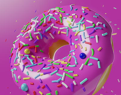 Donut spin animation